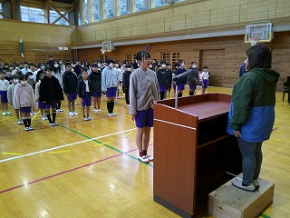 1月7日(水)　ステージ会